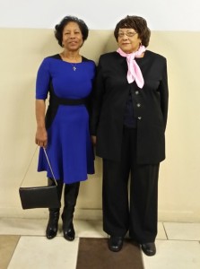 Brenda Bussey (school integration struggle 1970's) and Freedom Fighter Rosetta Anderson © Samuel Torres Jr